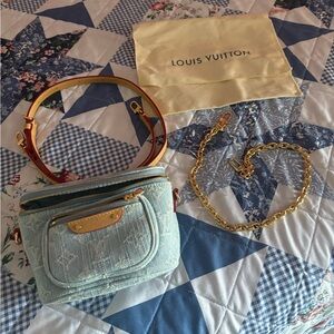 Mini Bumbag denim.   **Not Branded**